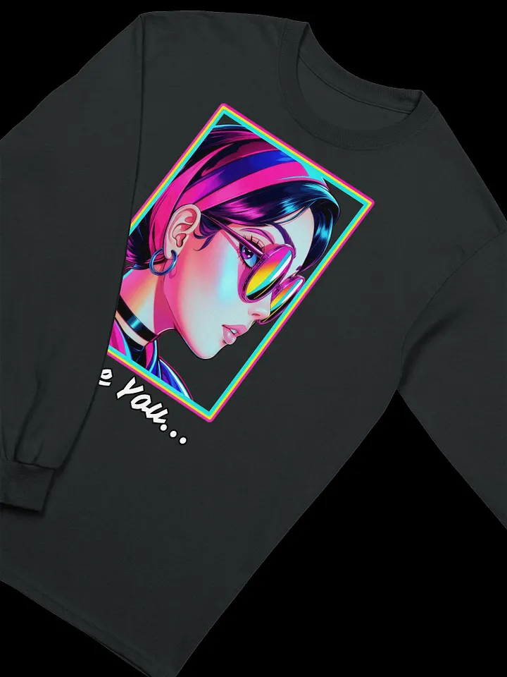 I See You - Side Eye Girl - Gildan Ultra Cotton Unisex Long Sleeve T-Shirt product image (2)