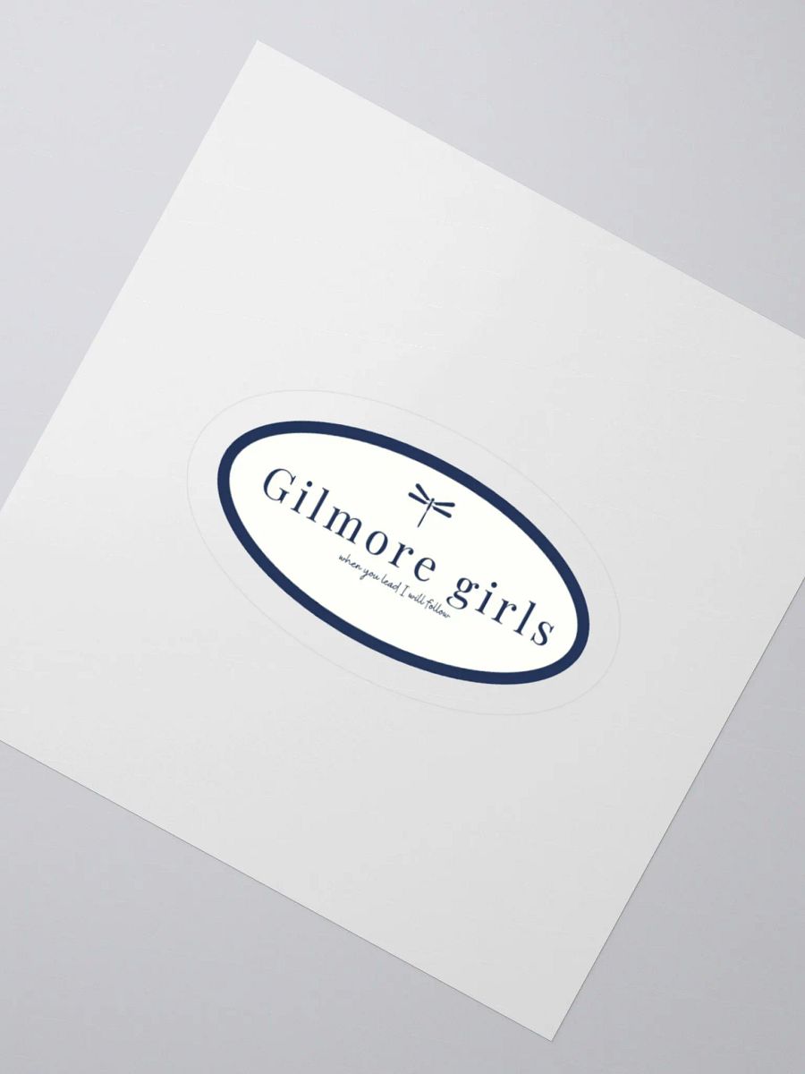 Gilmore Girls Oval Sticker product image (2)