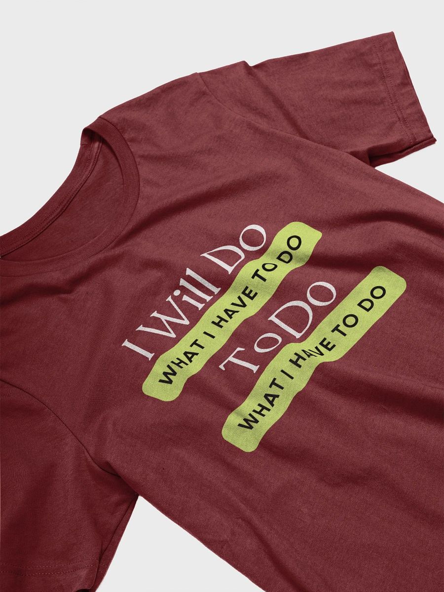 What I have to do Optical Illusion T-Shirt product image (24)