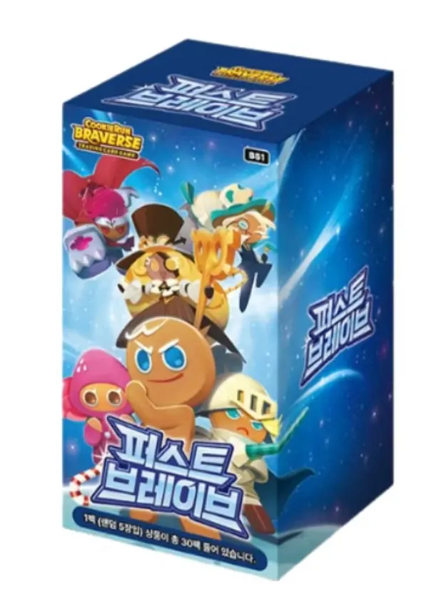 Cookie Run Braverse Trading Cards Volume 1 First Brave product image (1)
