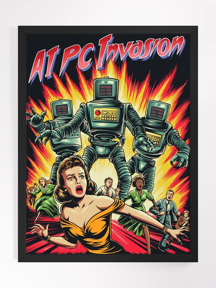 AI PC INVASION POSTER product image (1)