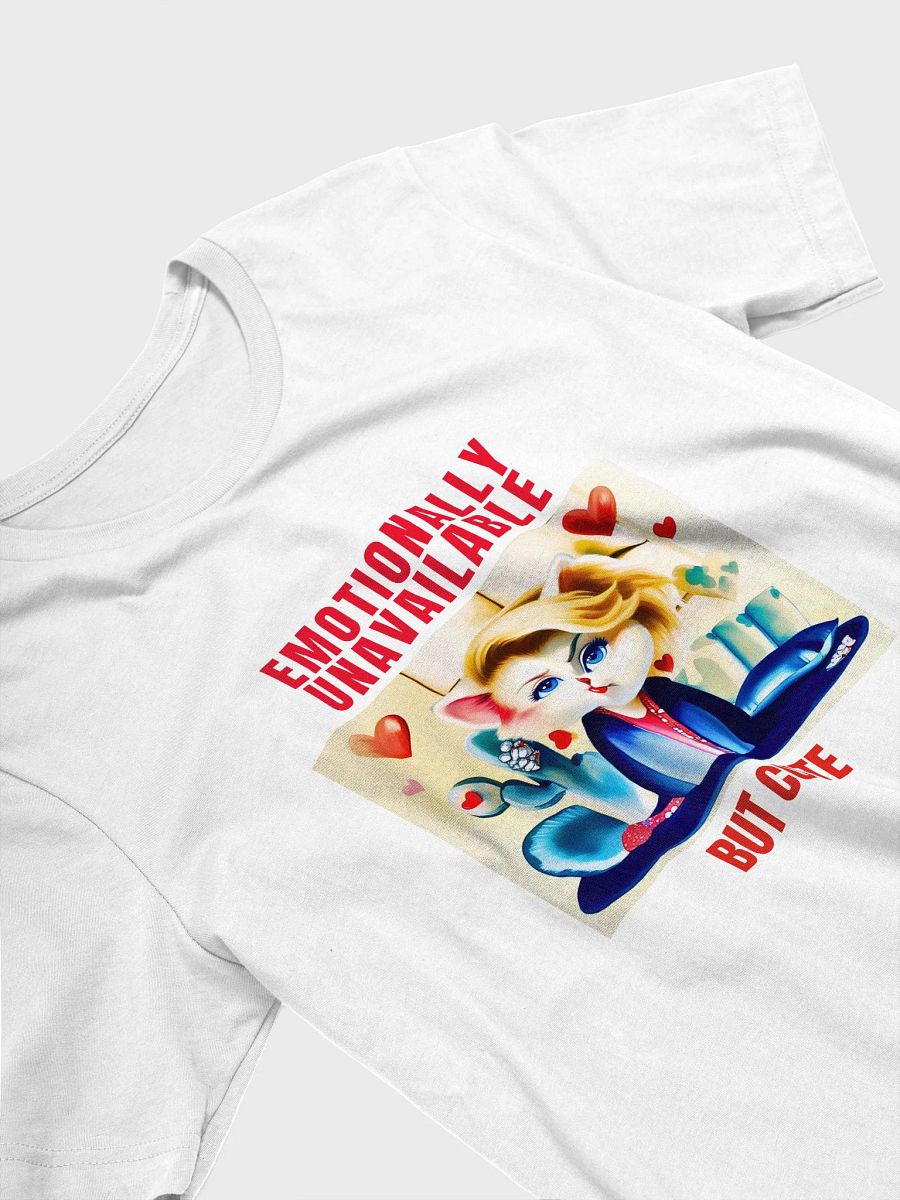 Emotionally Unavailable But Cute Unisex Heavy Cotton product image (3)