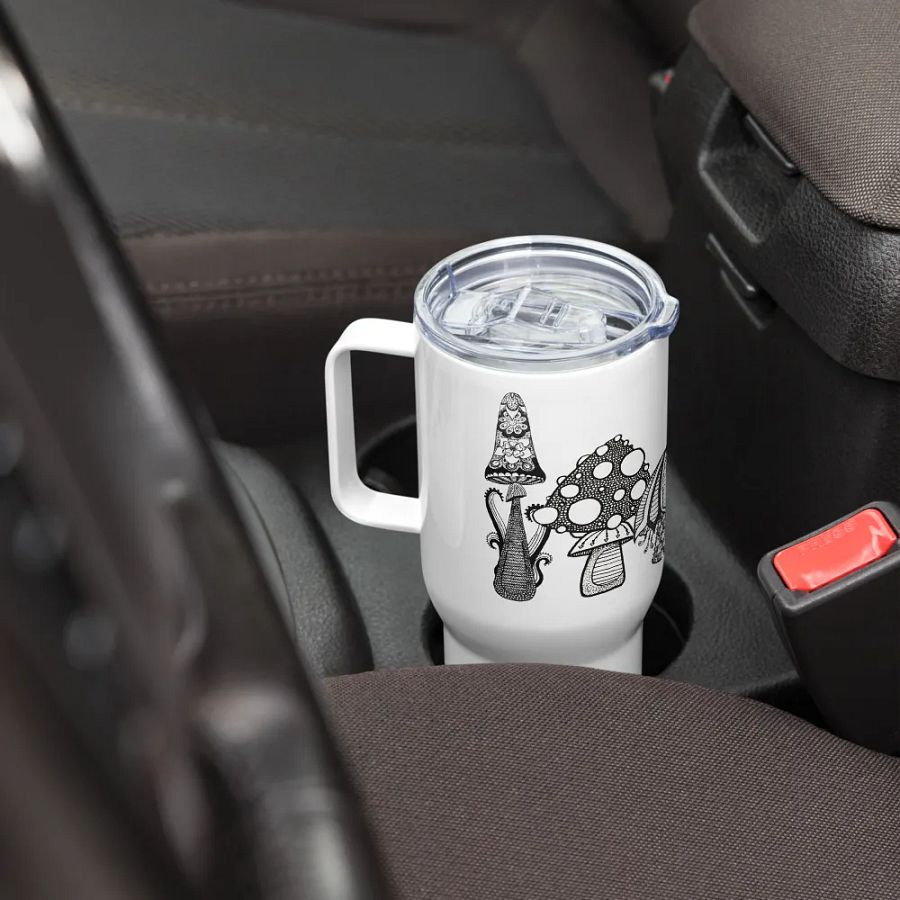 Mushroom Medley Travel Mug product image (8)