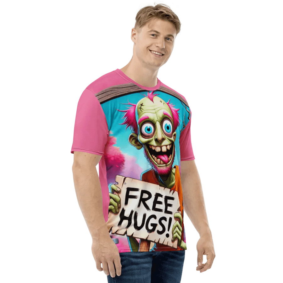 Zombie Free Hugs all over print T-Shirt product image (4)