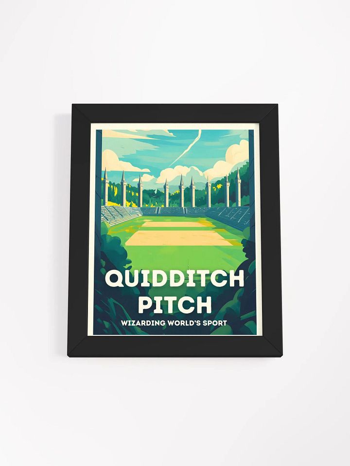 The Quidditch Pitch Vintage Travel Poster product image (1)