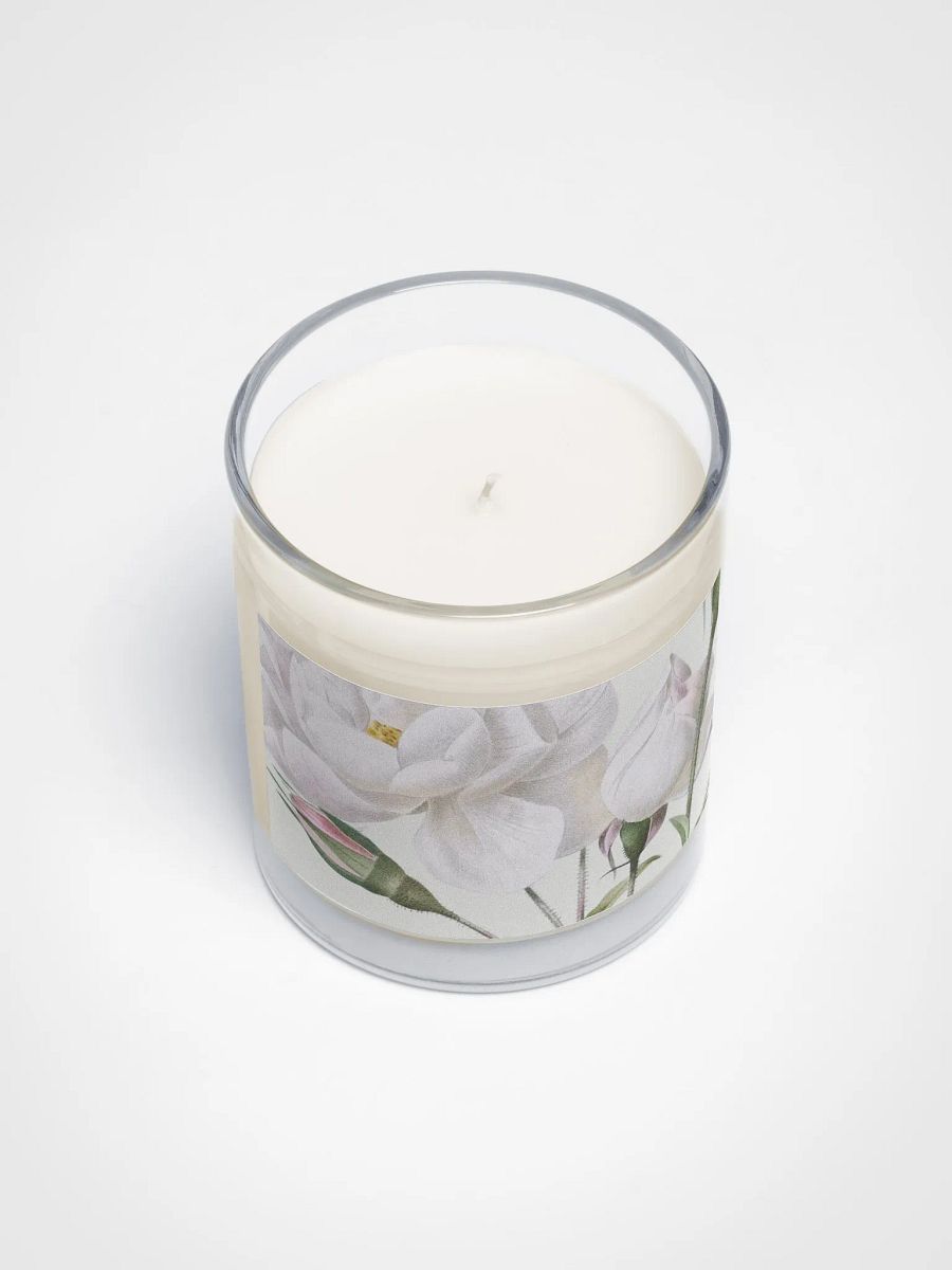 White Flowers. Soy Wax Candle product image (5)