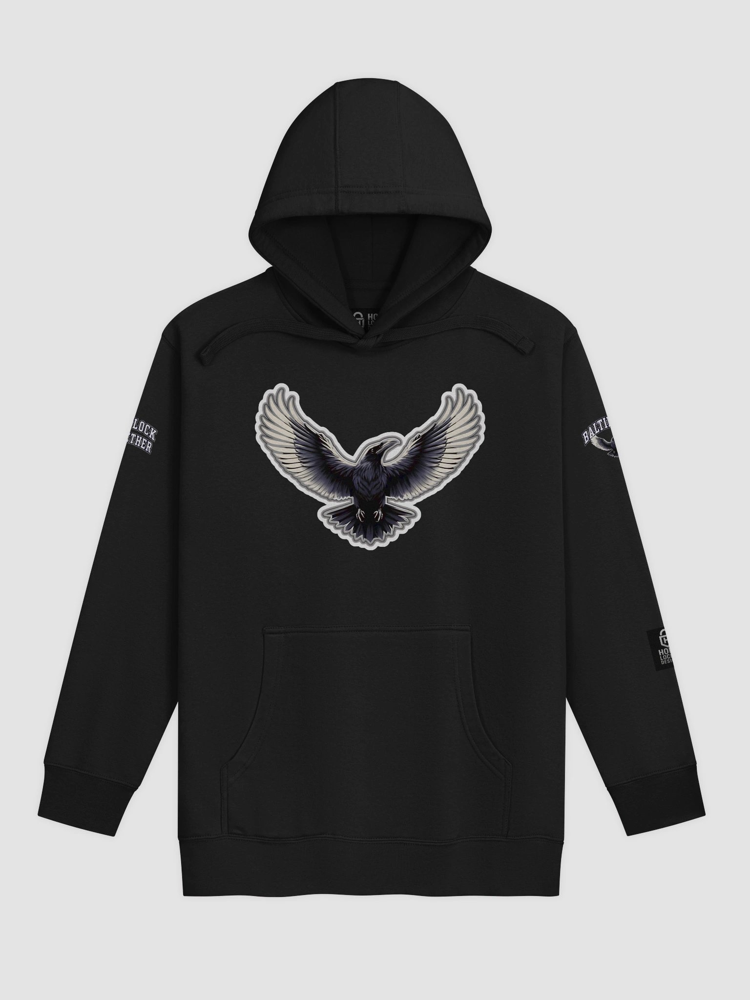 "Fierce Winged" Hoodie | Baltimore | Football | Home Locker product image (1)