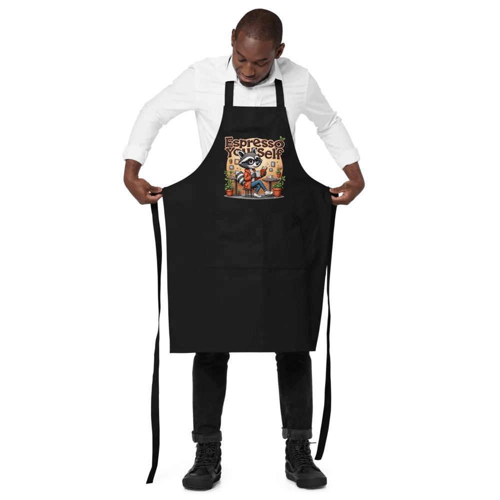 Espresso Yourself Organic Cotton Apron product image (5)