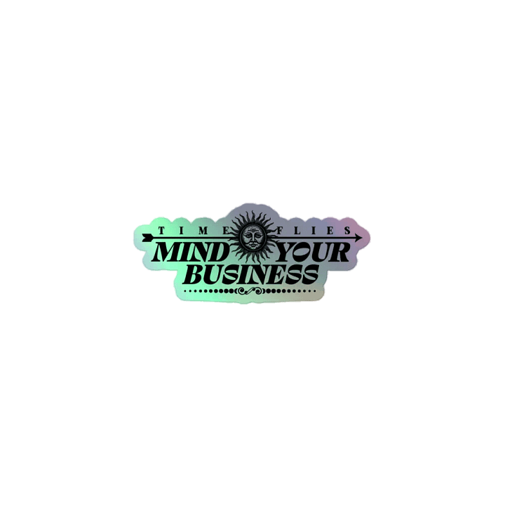 MYB Kiss Cut Hologram Sticker product image (1)