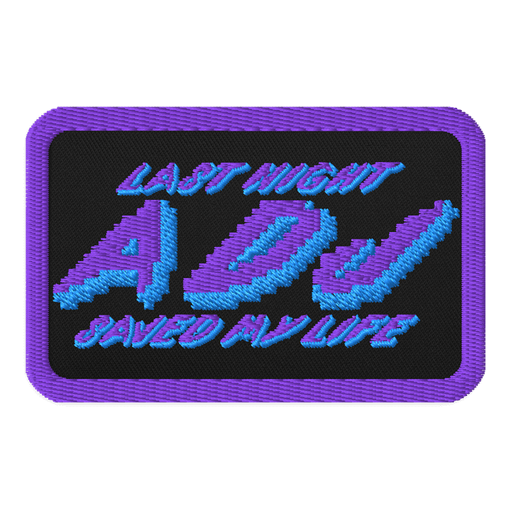 Last Night a DJ Saved my Life Patch product image (1)