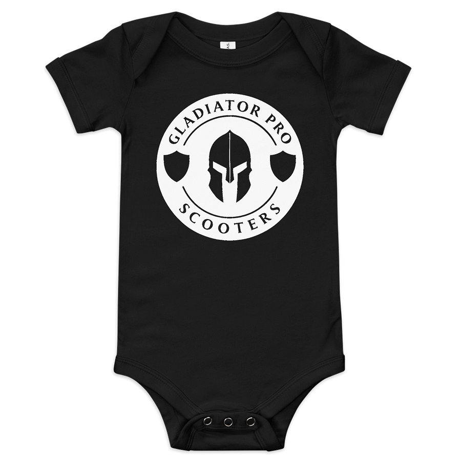 Gladiator onesie (white logo) product image (1)
