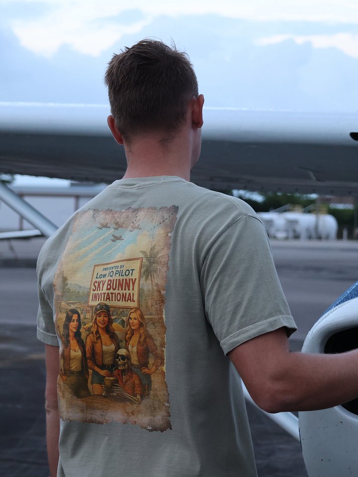 Sky Bunny Aviator T-Shirt product image (2)