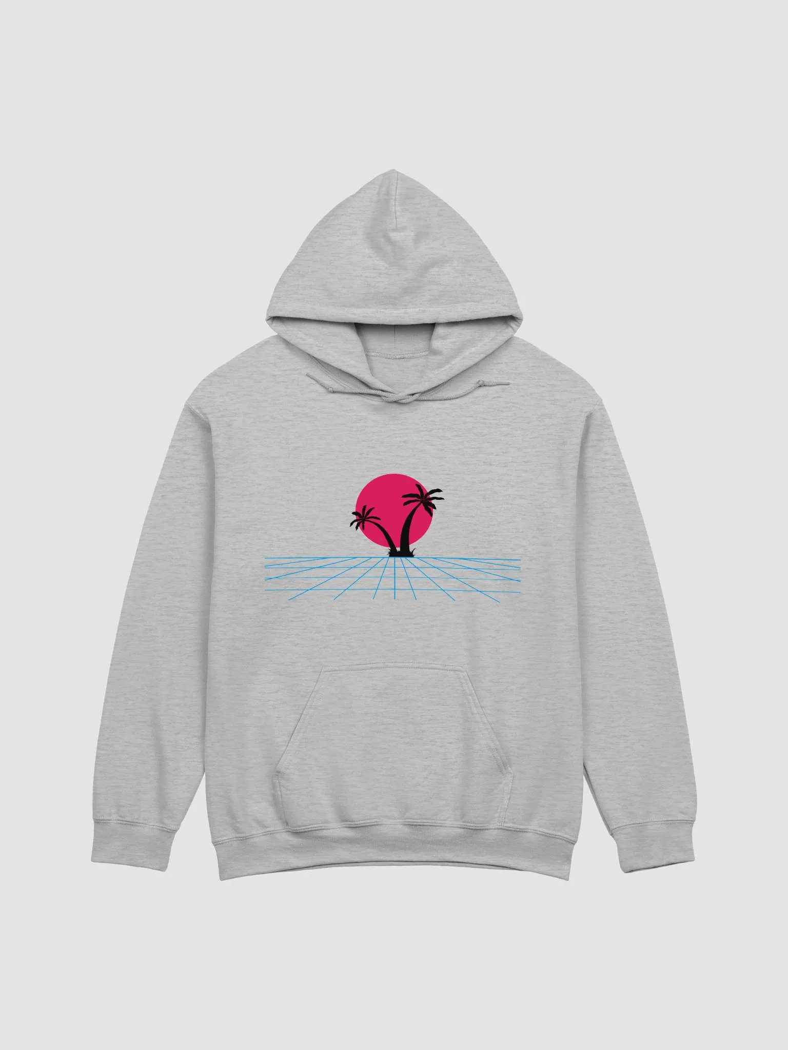 Synthwave Sunset Hoodie product image (1)