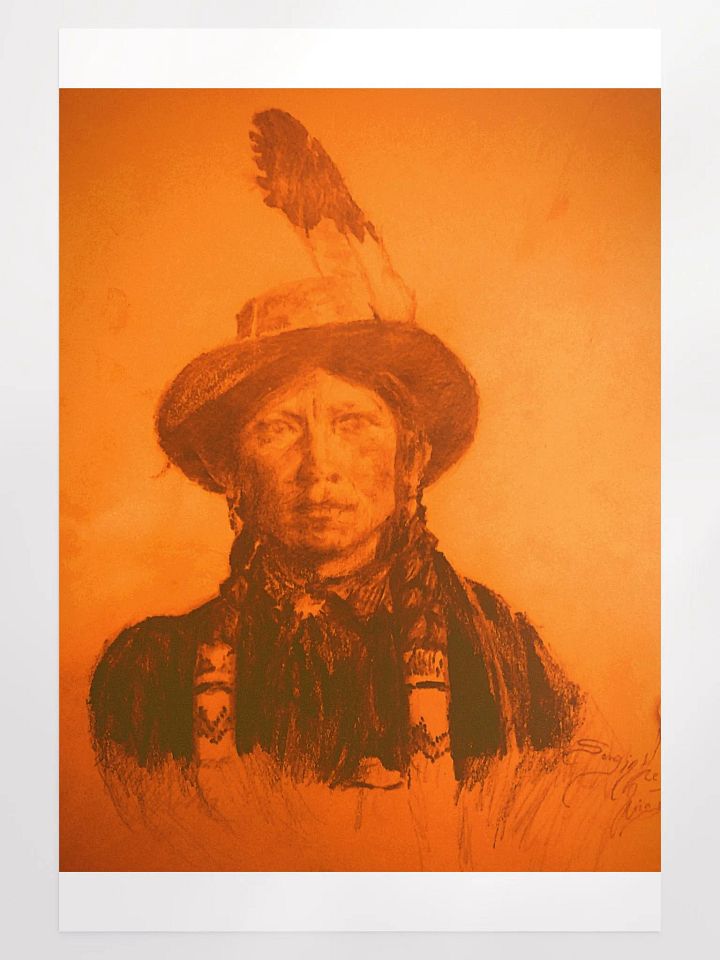 Little Bighorn Summer- Art print 24x36inch by Song in the Wind product image (1)