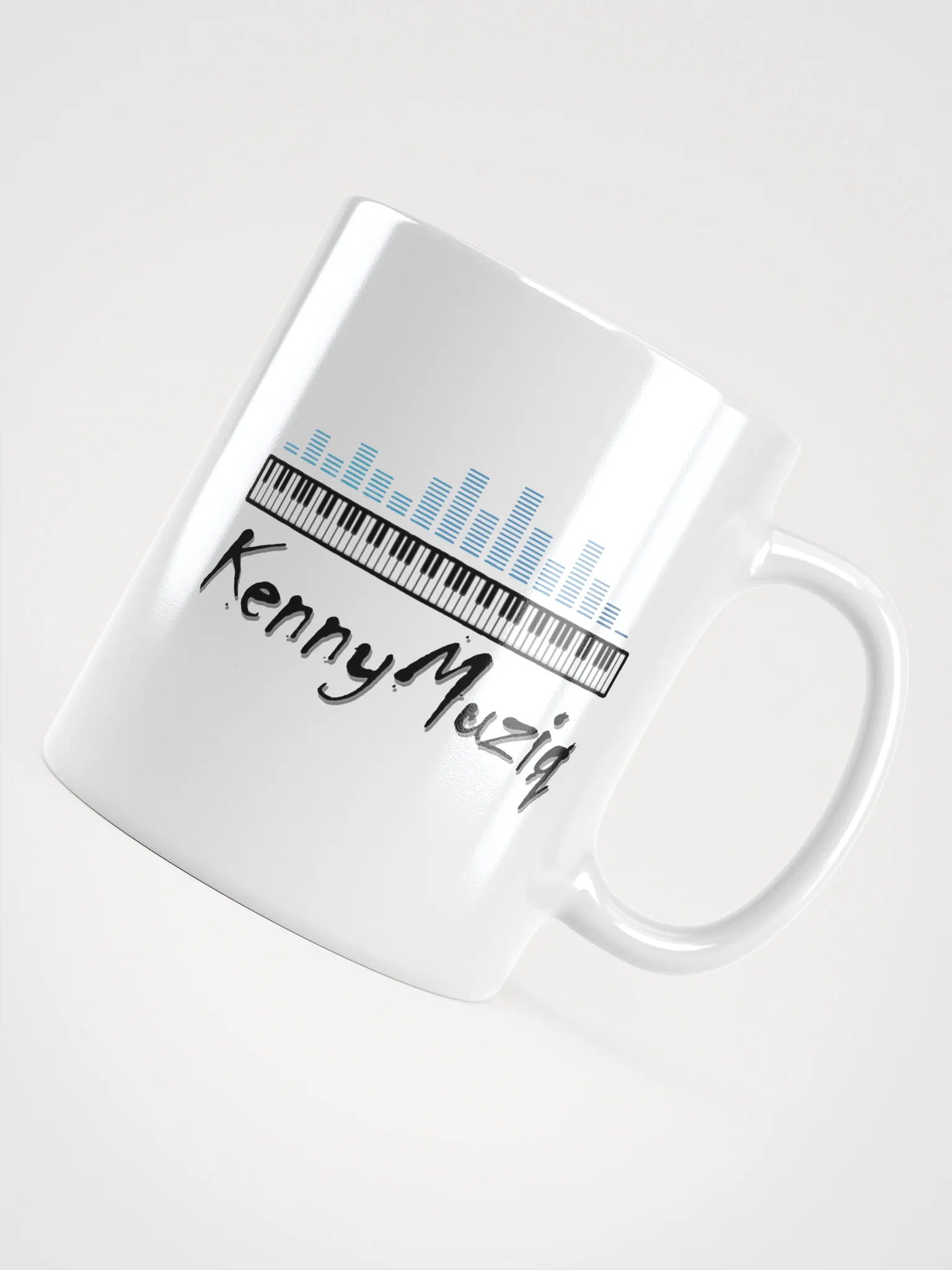 KennyMuziq White Glossy Mug product image (2)