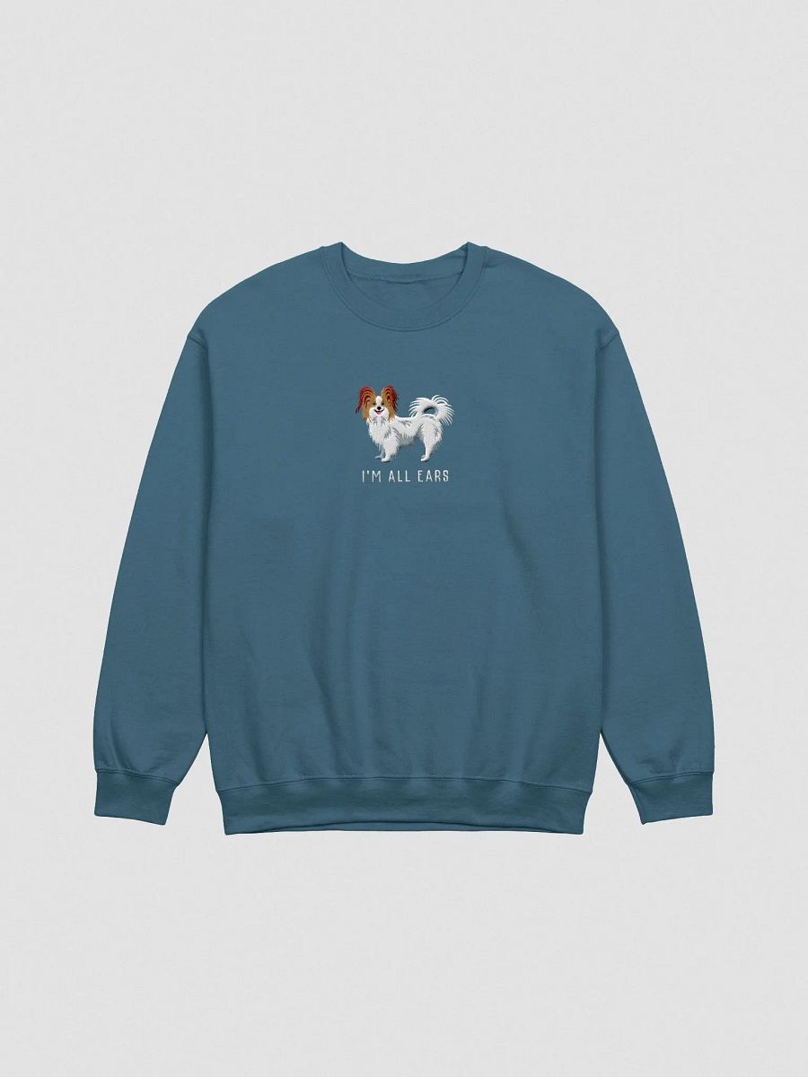 I'm All Ears Sweatshirt (Embroidered) of a Papillon product image (4)