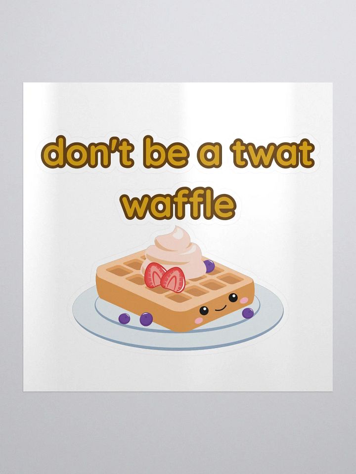 twat waffle sticker product image (1)