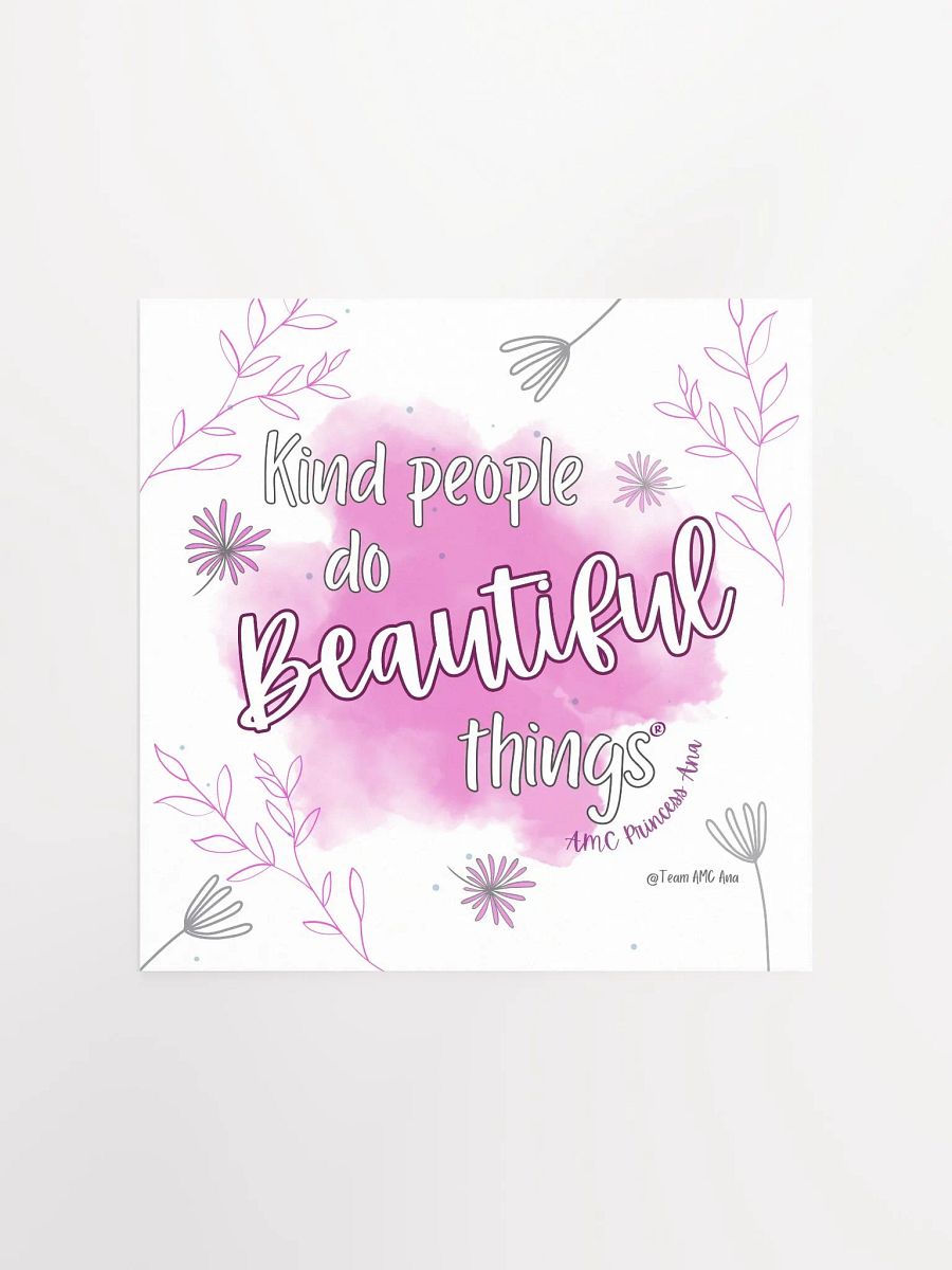 KPDBT - White/Pink Poster product image (2)