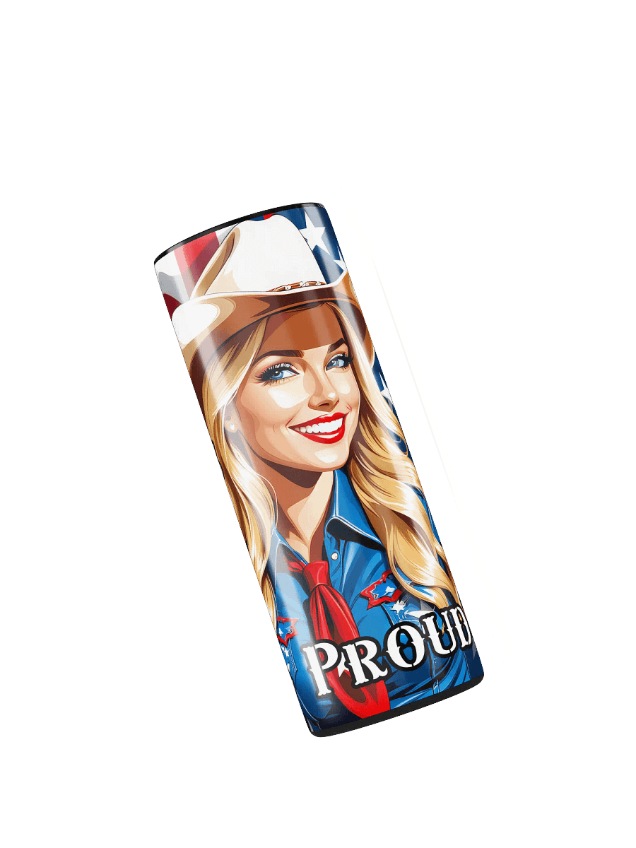 Texas Girl 20 oz Skinny Stainless Steel Tumbler - v3 product image (4)