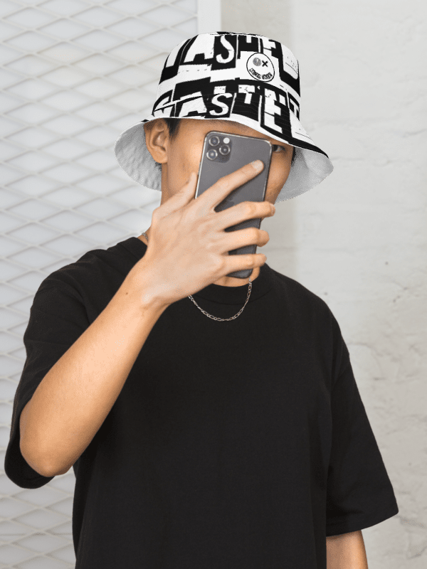 WASTED TALENT AOP LOGO BUCKET HAT product image (5)