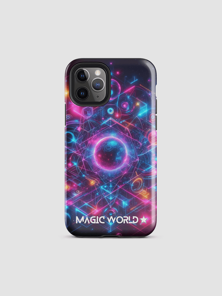Magic World design -Tough iPhone Case Allcolor 052 product image (2)