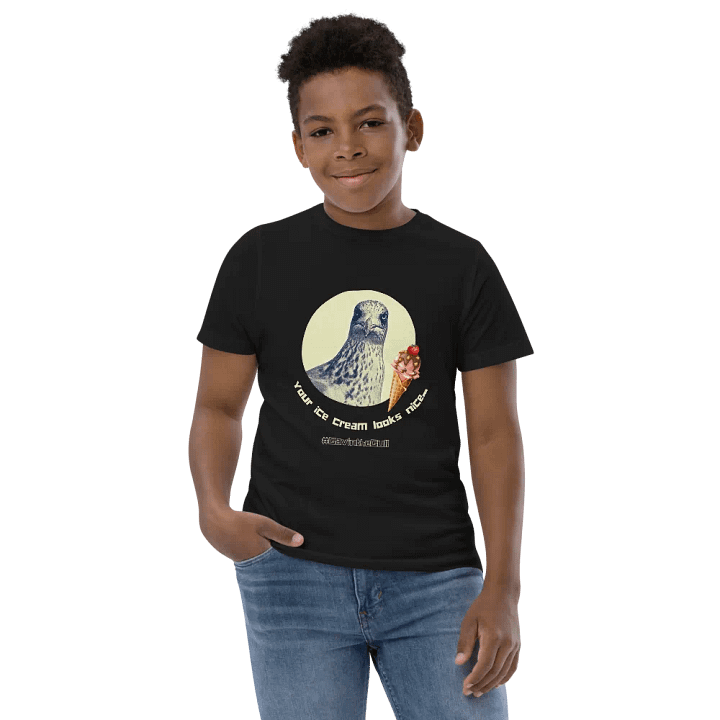 Gavin the Gull - Your ice cream looks nice... Youth T-shirt product image (2)