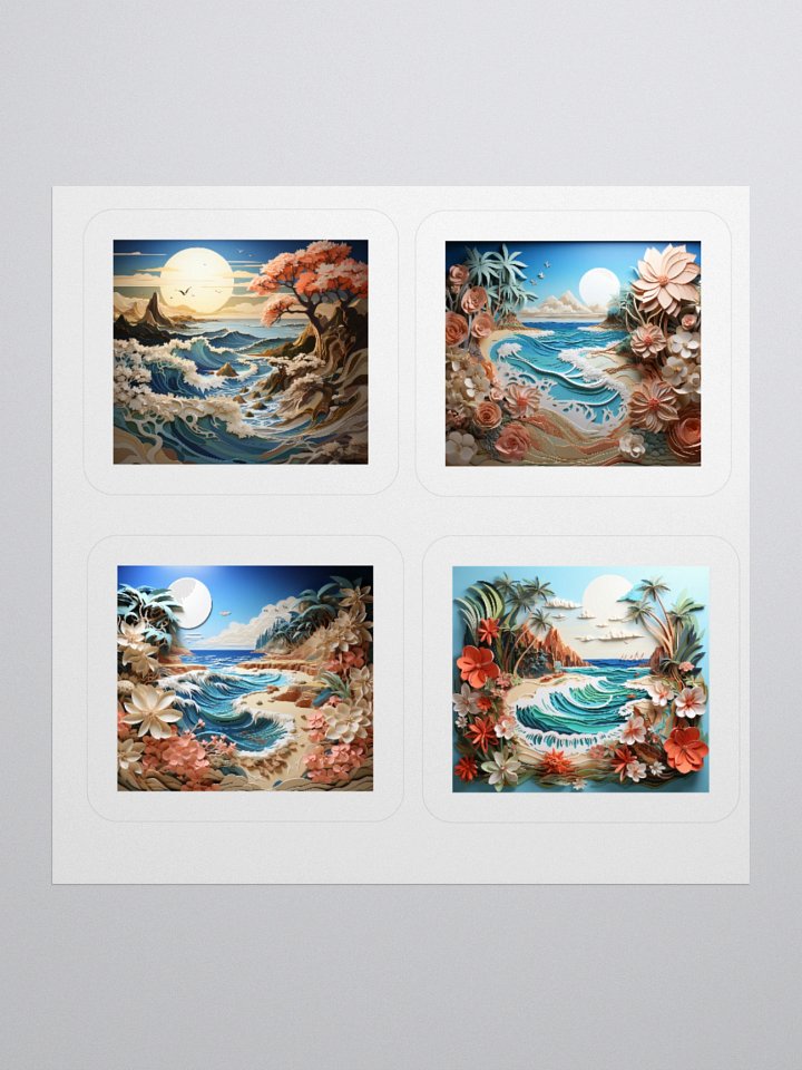 Coastal Dreams Vinyl Sticker Pack product image (2)
