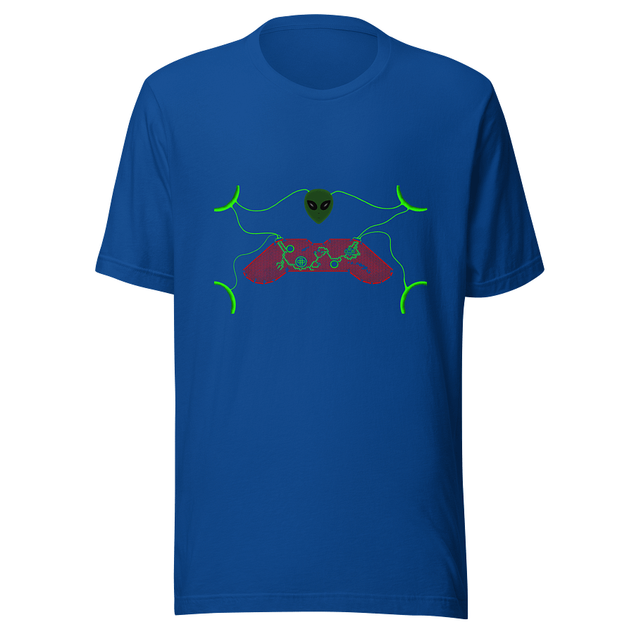 Galactic Gamer Alien T-Shirt product image (1)
