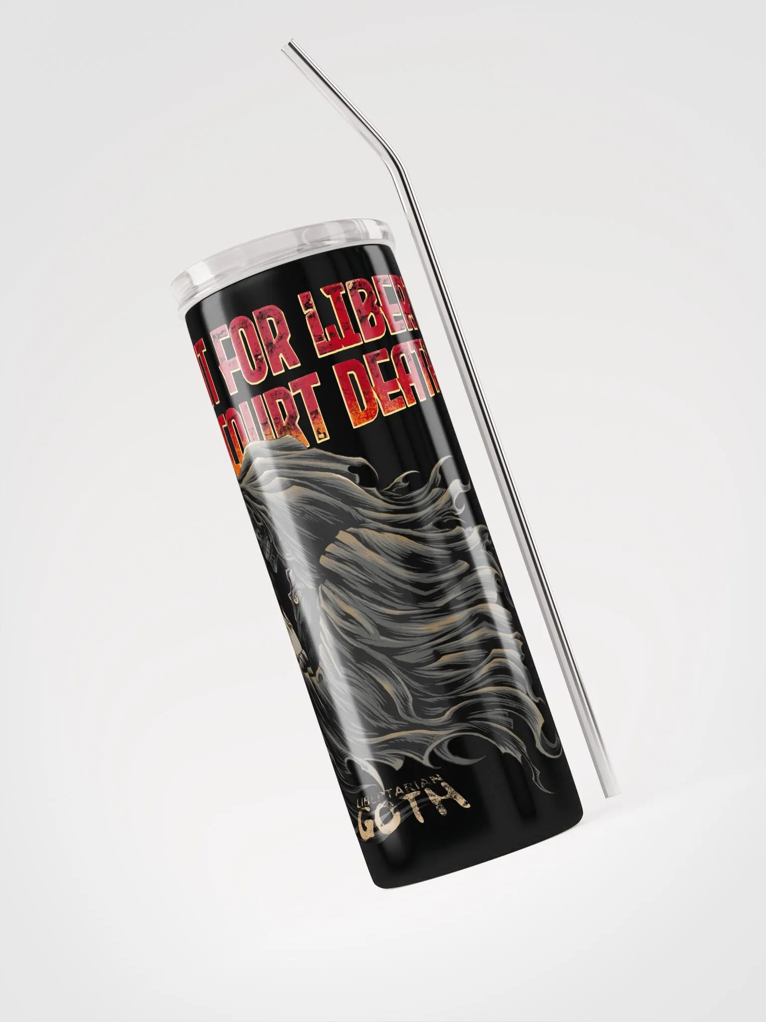 Courting Death Stainless Steel Tumbler product image (3)