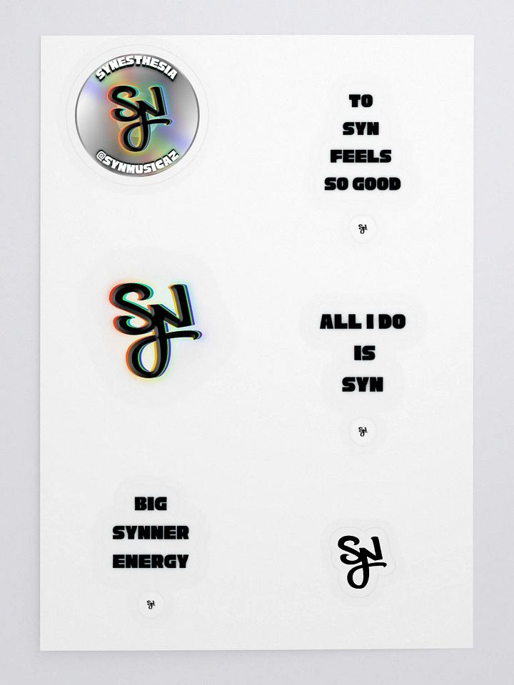 Syn Sticker Pack 2 product image (1)