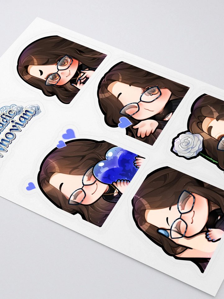Whovie Emote Sticker Sheet 2 product image (2)