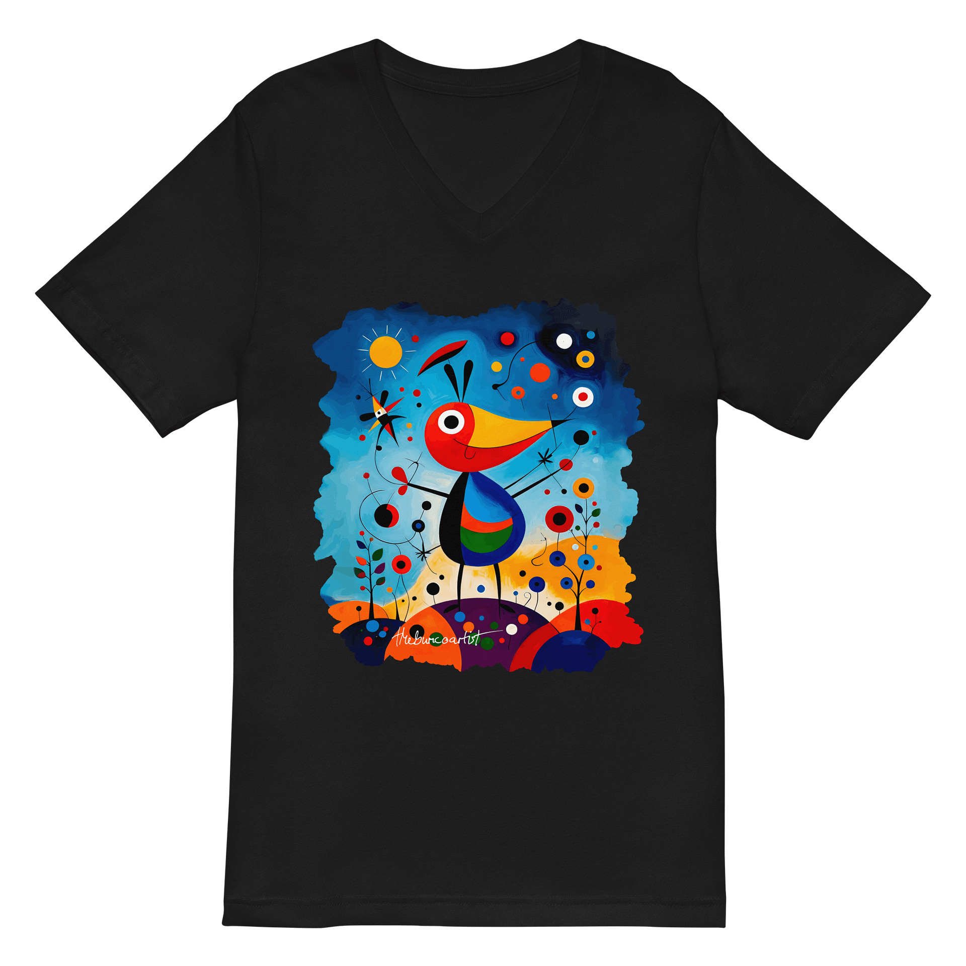 Bella+Canvas Short Sleeve V-Neck Jersey T-Shirt product image (1)