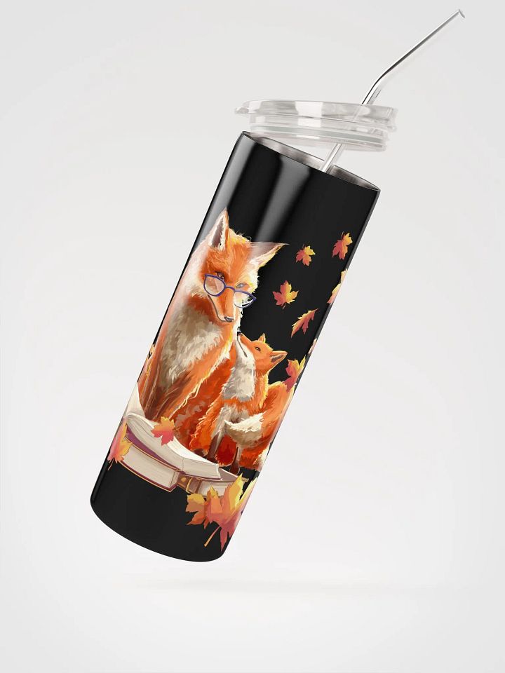 Fall Fox Family Cup with Straw product image (4)