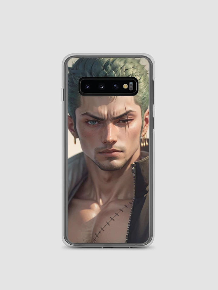 Zoro One Piece Inspired Samsung Galaxy Phone Case - Fits S10 to S24 Series - Swordsman Design, Durable Protection product image (1)
