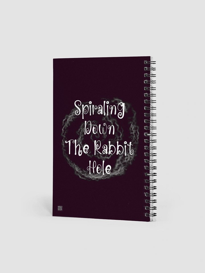 Spiraling Down The Rabbit Hole Notebook product image (2)