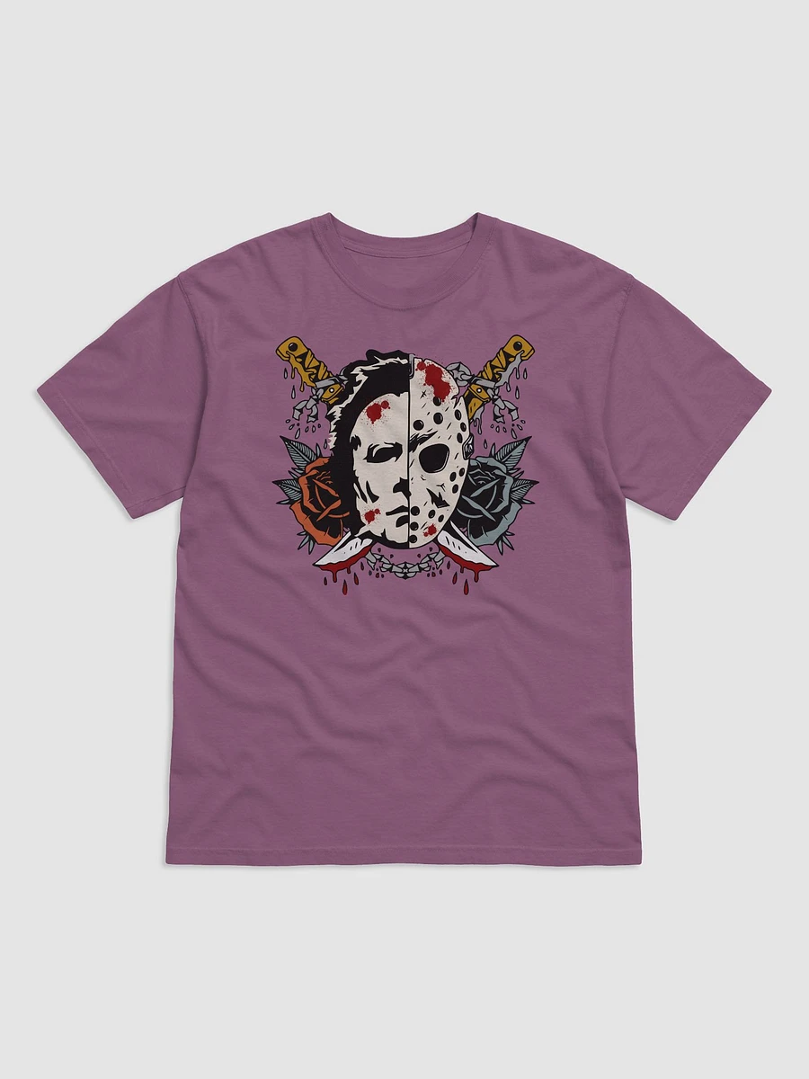 Dual Nature Split-Face Mask Graphic Tee product image (12)