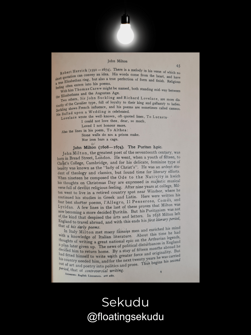 A Short History of English Literature [1926] product image (3)