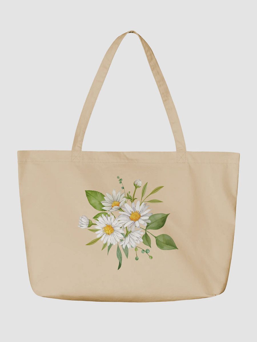 Daisy Delight Organic Tote Bag product image (4)