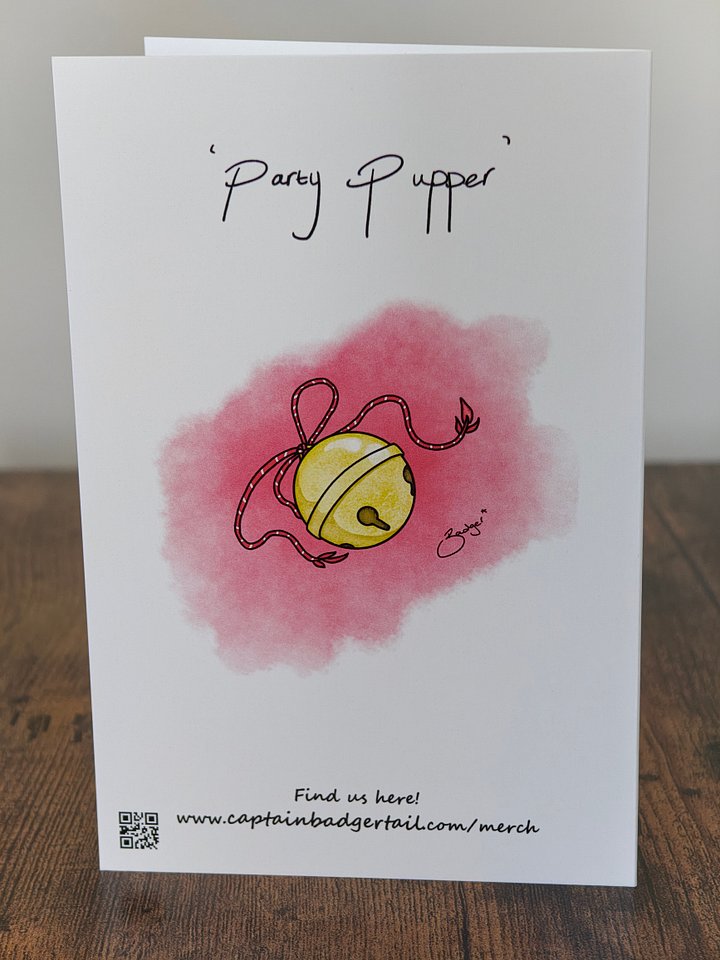 Party Pupper Greetings Card product image (2)