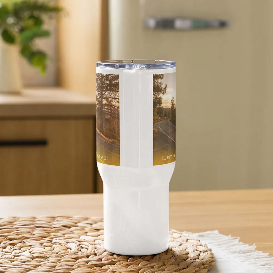 Let's Travel Travel Mug product image (9)