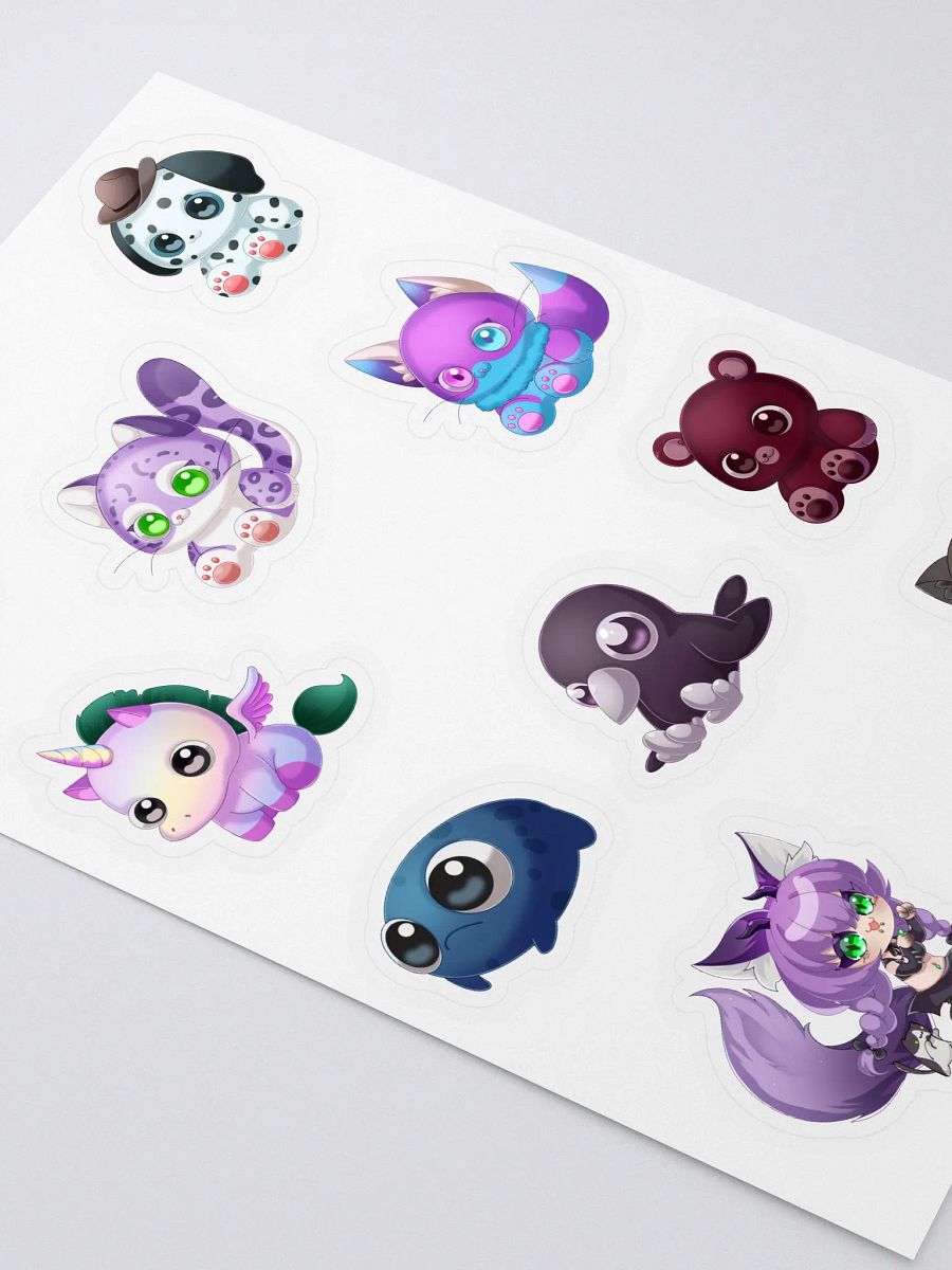 Plushie Pile Sticker Sheet product image (3)
