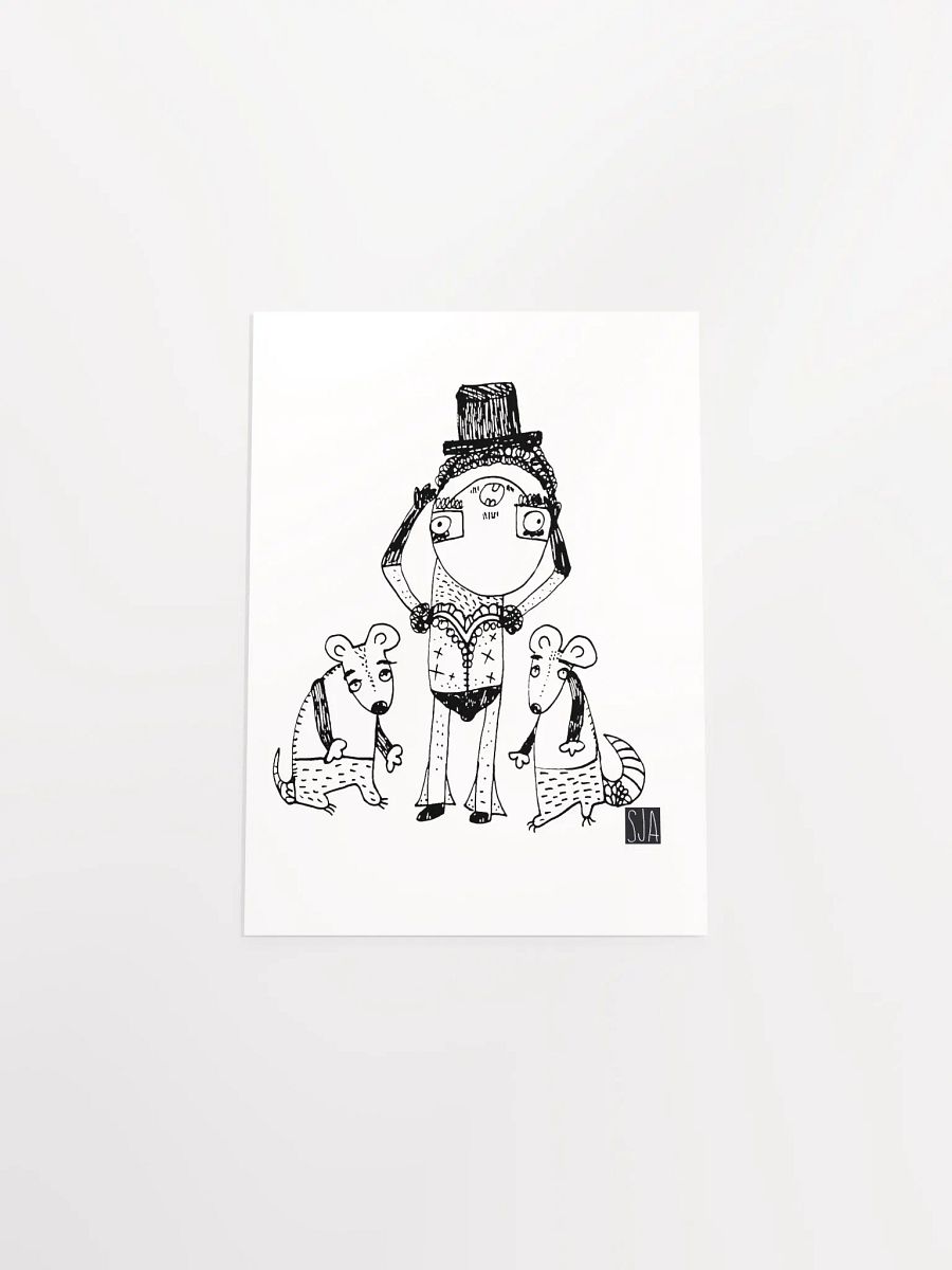 Fancy Dancer with Rat Boy Pals matte poster product image (20)