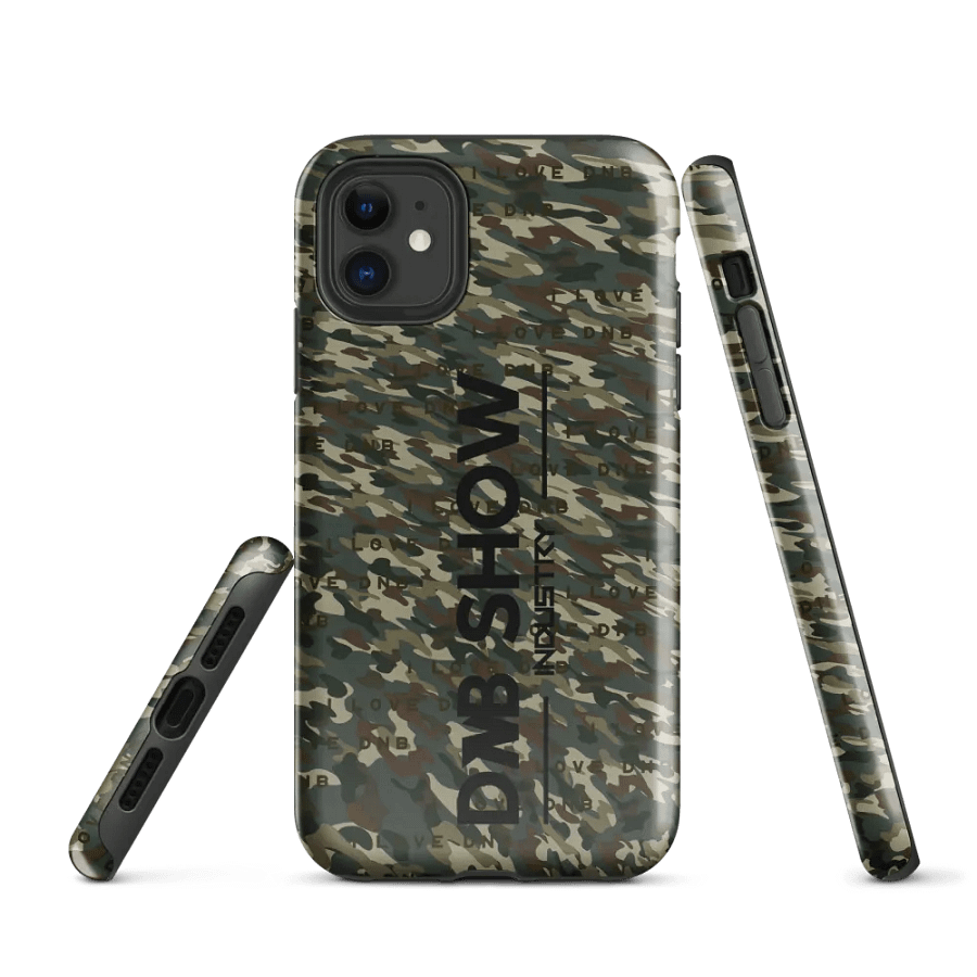 I LOVE DNB Camo Tough iPhone® Case product image (1)