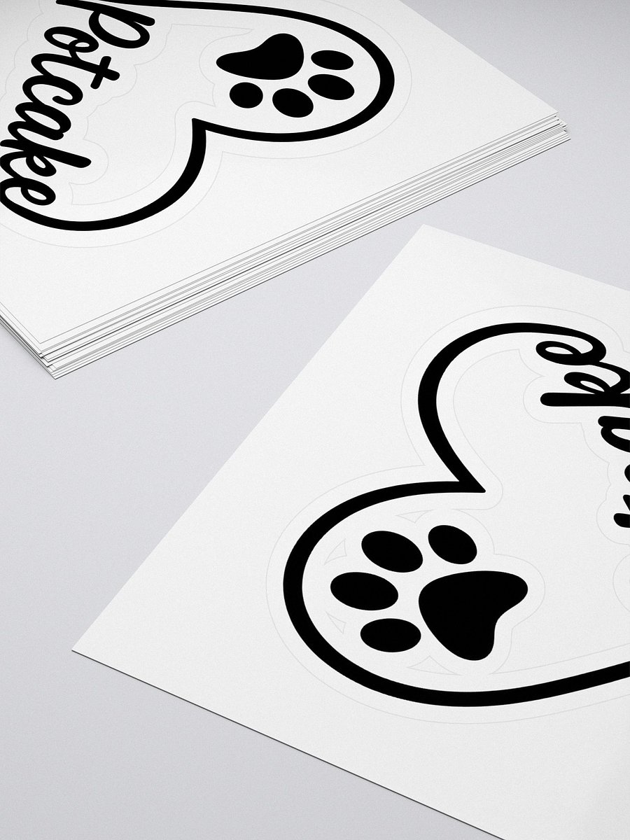 Potcake Love Sticker product image (4)