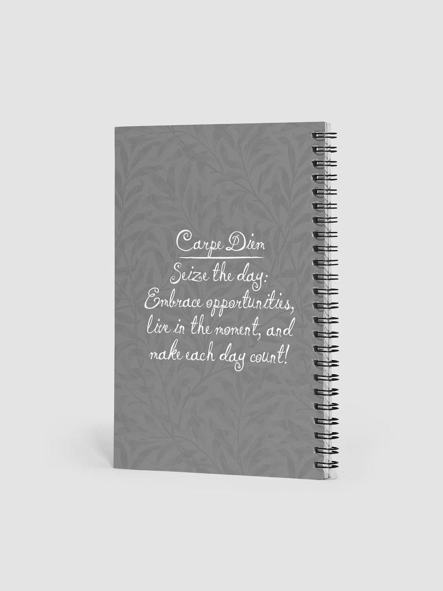 Carpe Diem Notebook Grey product image (4)