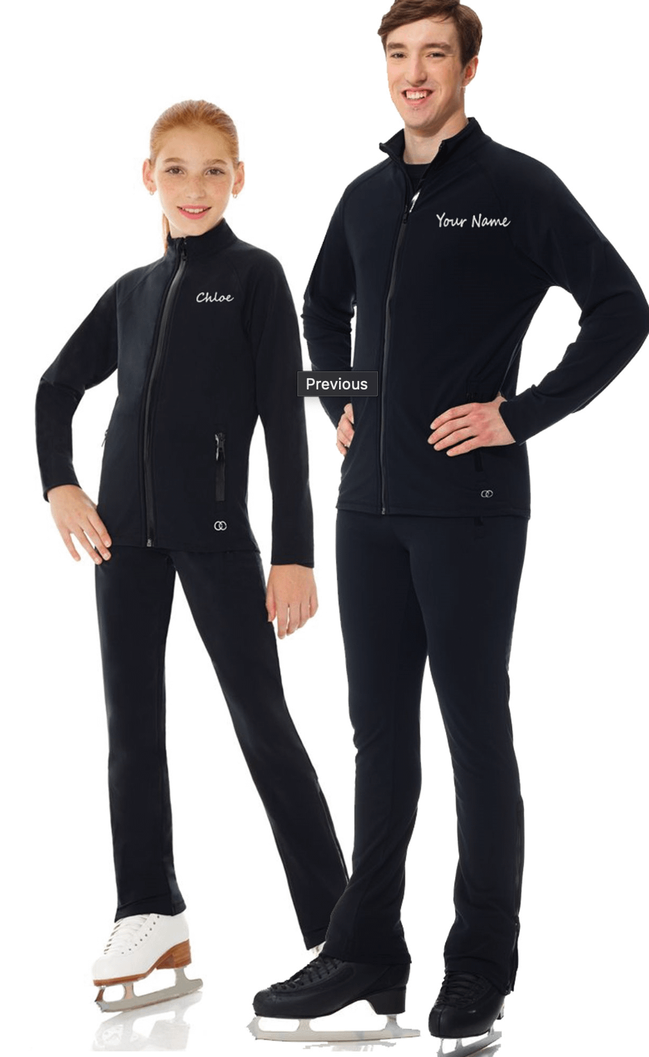 Chicago Sk8 Team Warm Up Jacket with Crystals product image (1)