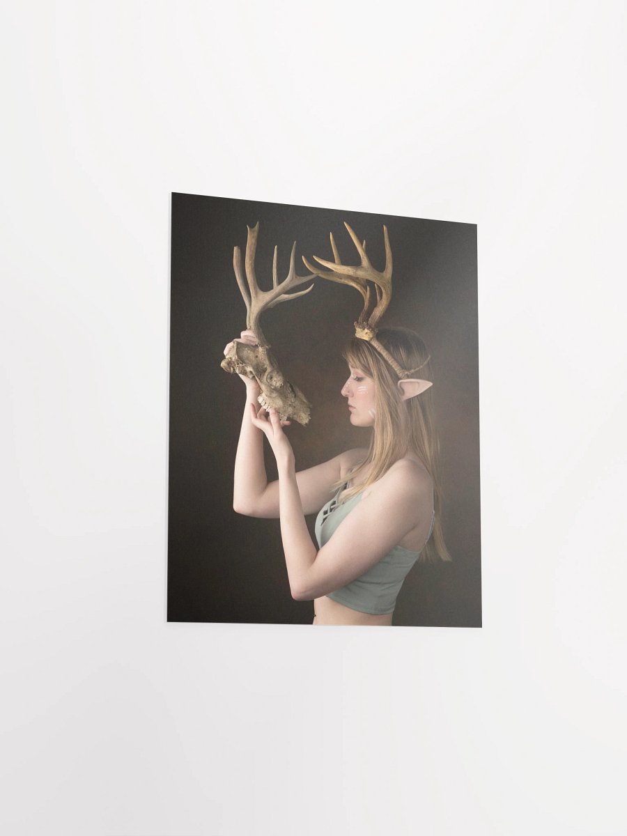 "Woodland Creature Sorrow" Ft. LindC3PO - 8x10 Matte Print product image (4)