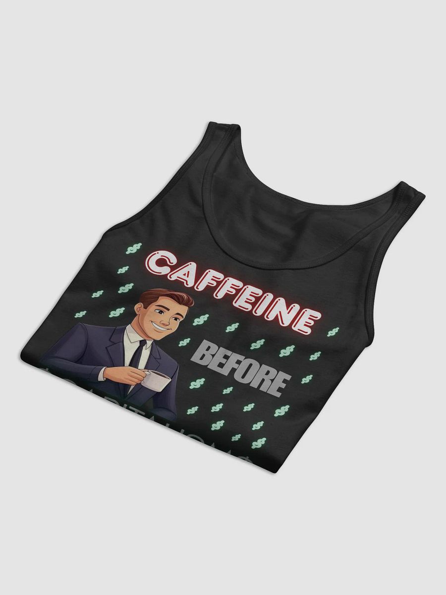 Caffeine Before Capitalism Tank product image (3)