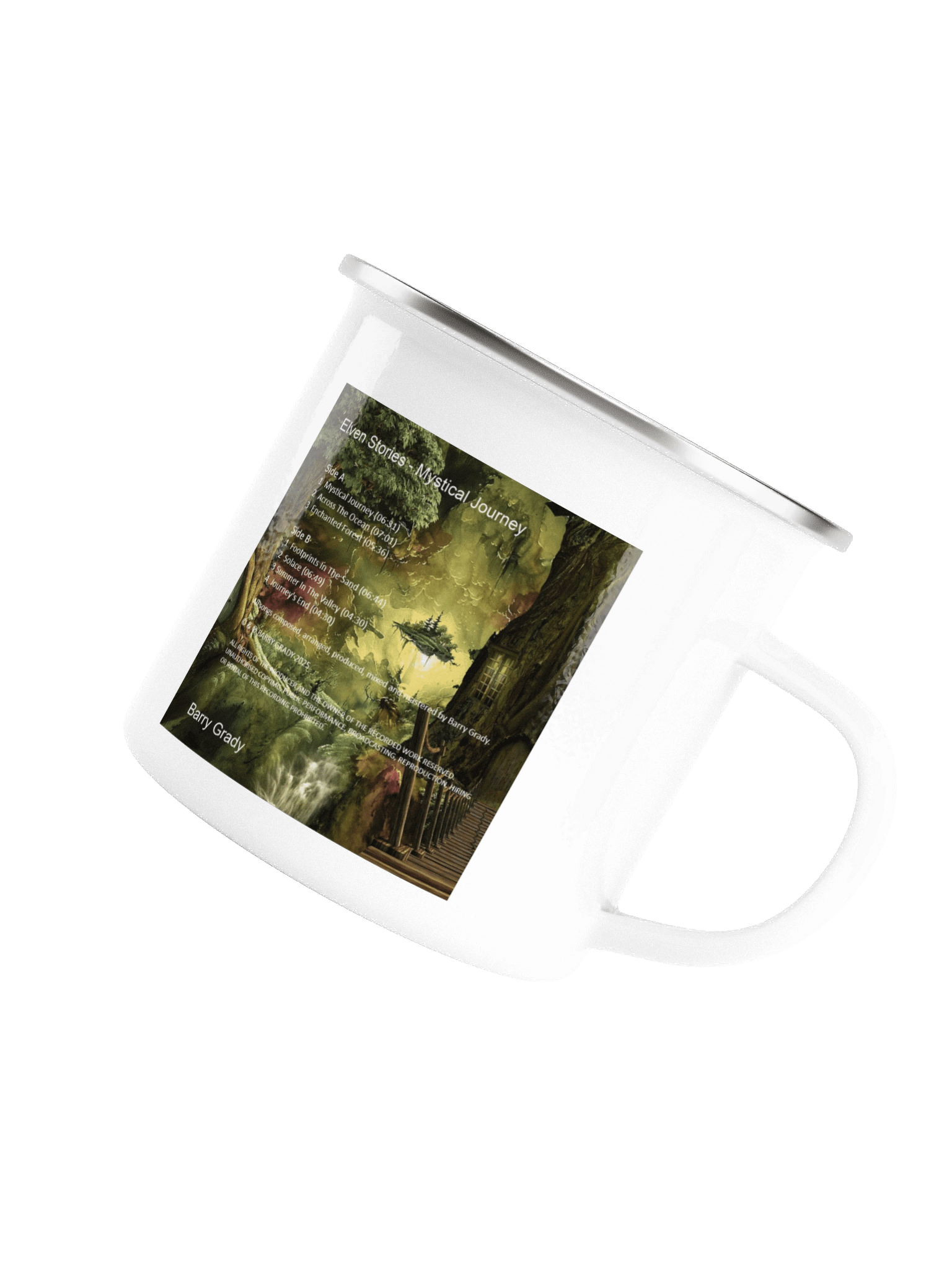 'Elven Stories - Mystical Journey' Enamel Adventure Mug product image (5)