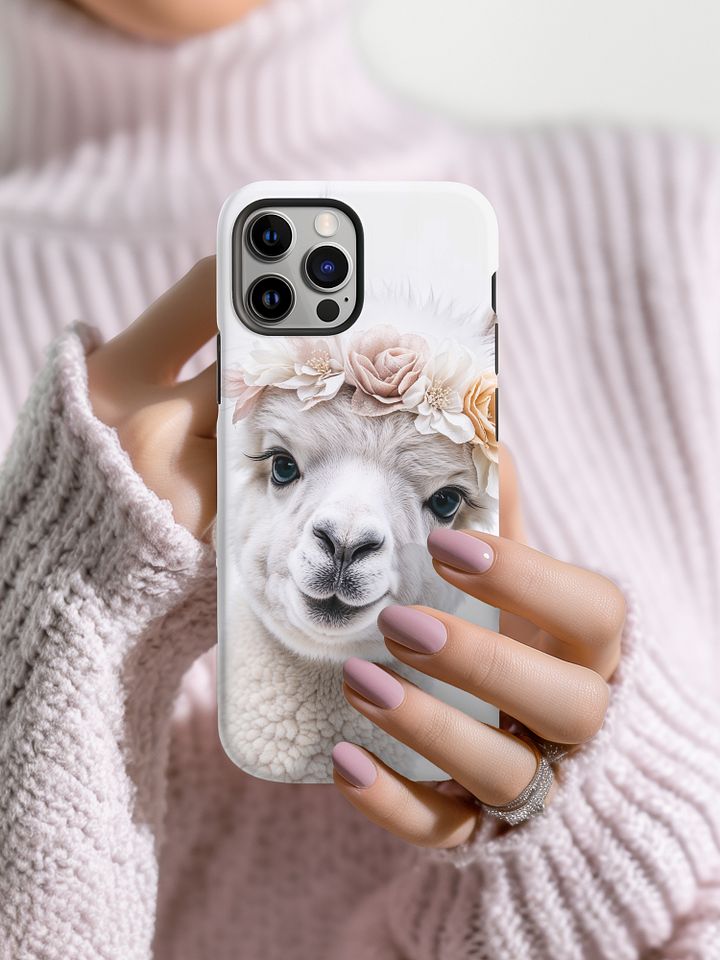 Alpaca Bloom Tough Case for iPhone® product image (2)